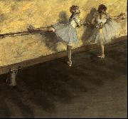 Edgar Degas Dancers Practicing at the Barre China oil painting reproduction